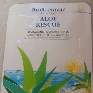 BioRepublic ☆ Aloe Rescue ☆ Face Mask